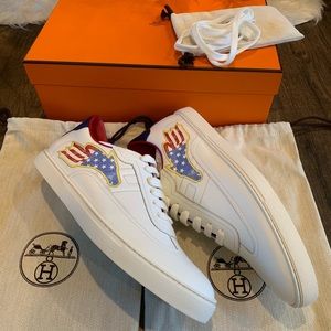Hermes Exclusive USA Edition Quicker Sneakers